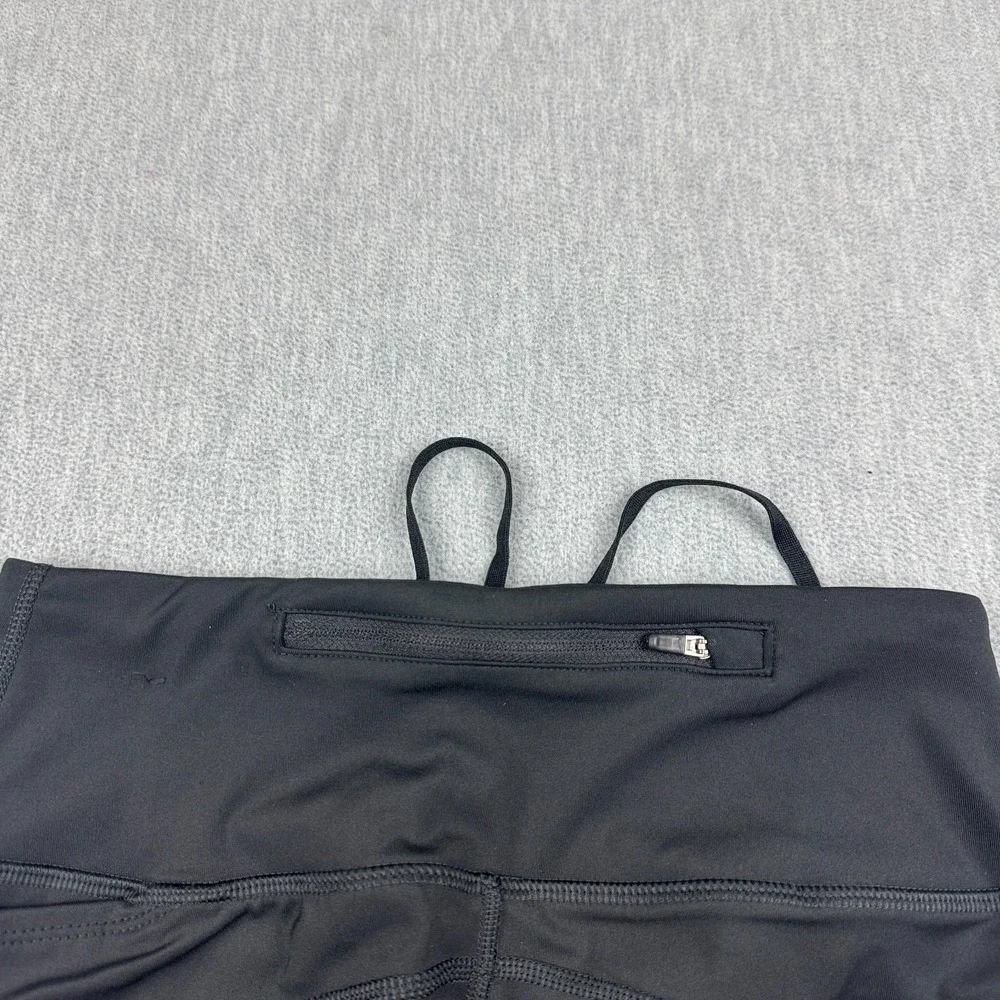 Nike Leggings Womens Small Black Dri Fit Epic Fast Cropped‎ Capri Training Yoga